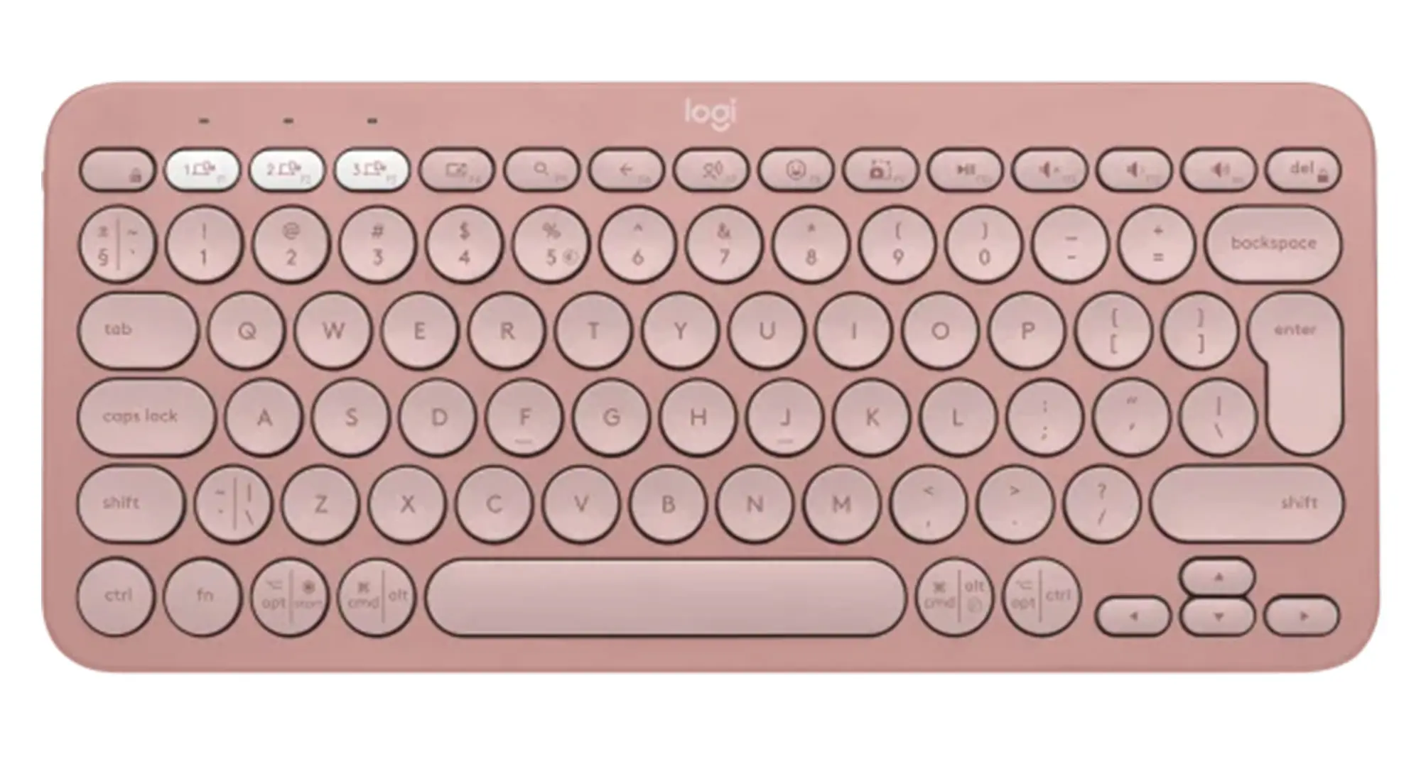 Logitech® Pebble Keys 2 K380s - Tonal Rose-800px-v0001.webp